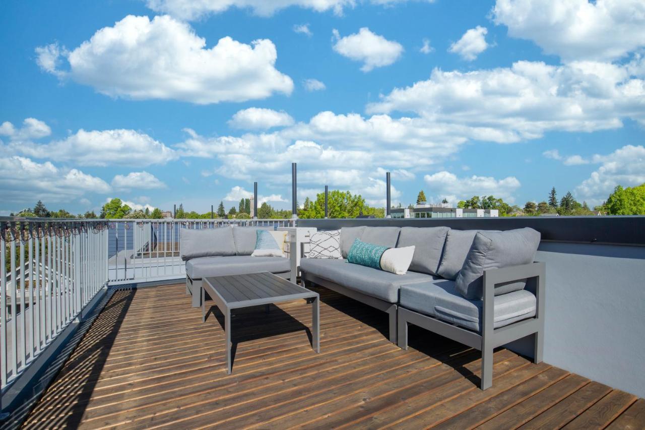 Rooftop Patio With Waterview, Private Garden & Grill 3Br 3Ba- Modern Cityscape Seattle Dış mekan fotoğraf